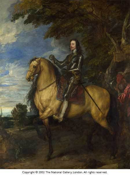 Charles I on Horseback by Van Dycke