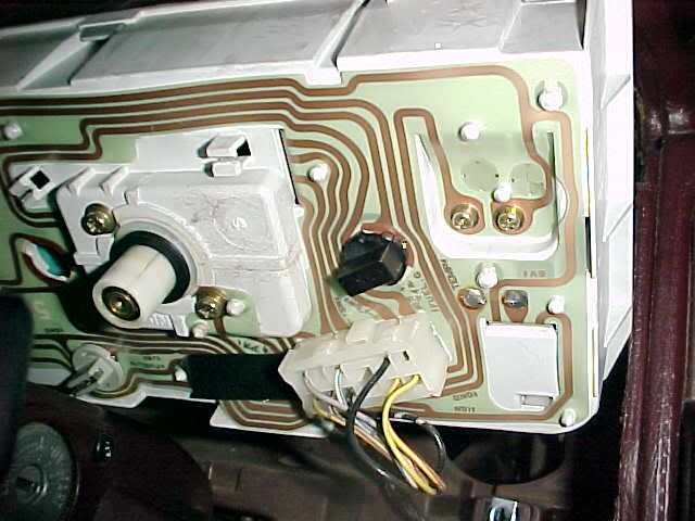 1992 Nissan pathfinder instrument cluster #4