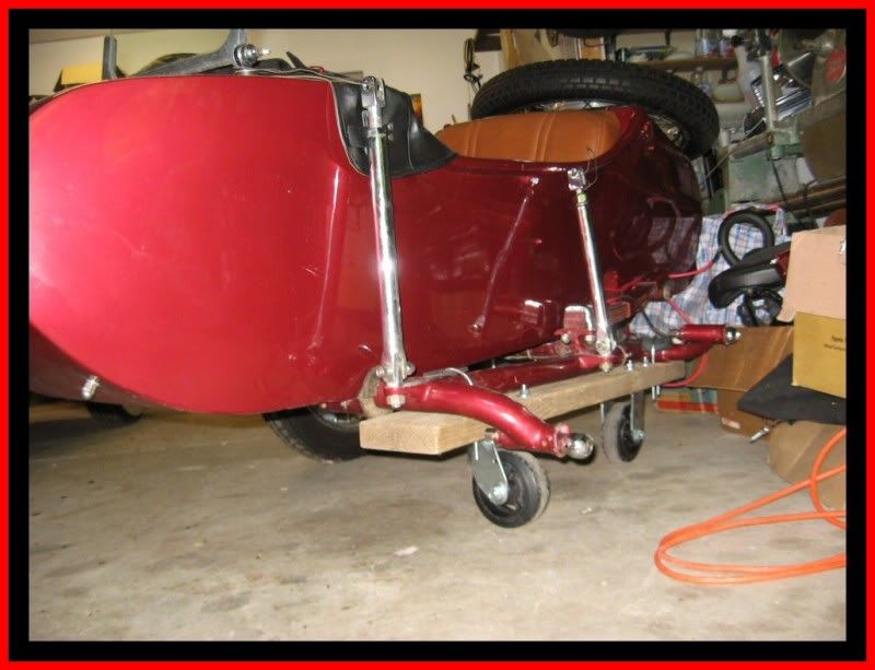 sidecar motorcycle Ural troyka