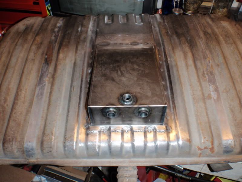 Gas tank sump positioning Team Chevelle