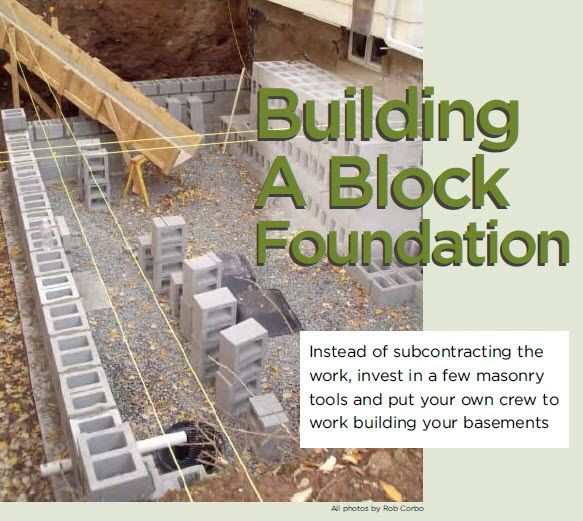 Shedfor: How to build a shed foundation with concrete blocks