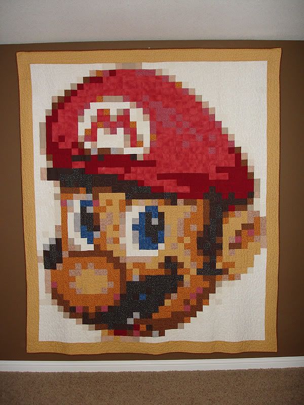 Mario quilt