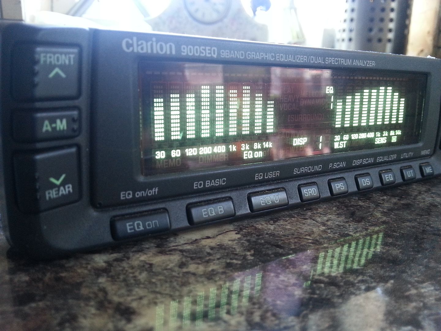 Vintage Clarion 900 SEQ Spectrum Analyzer Graphic EQ DSP KEX AMP DRX