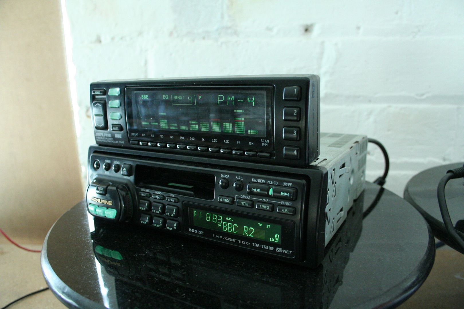 Alpine 3342 11Band Equalizer Spectrum analyzer eq Soundfield control
