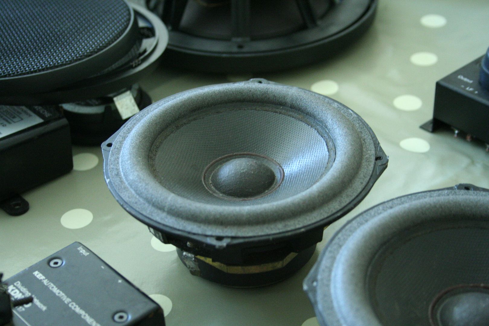 Vintage Audiophile Kef Kar 110 Component Speakers DMX DLS KEX 911 MB