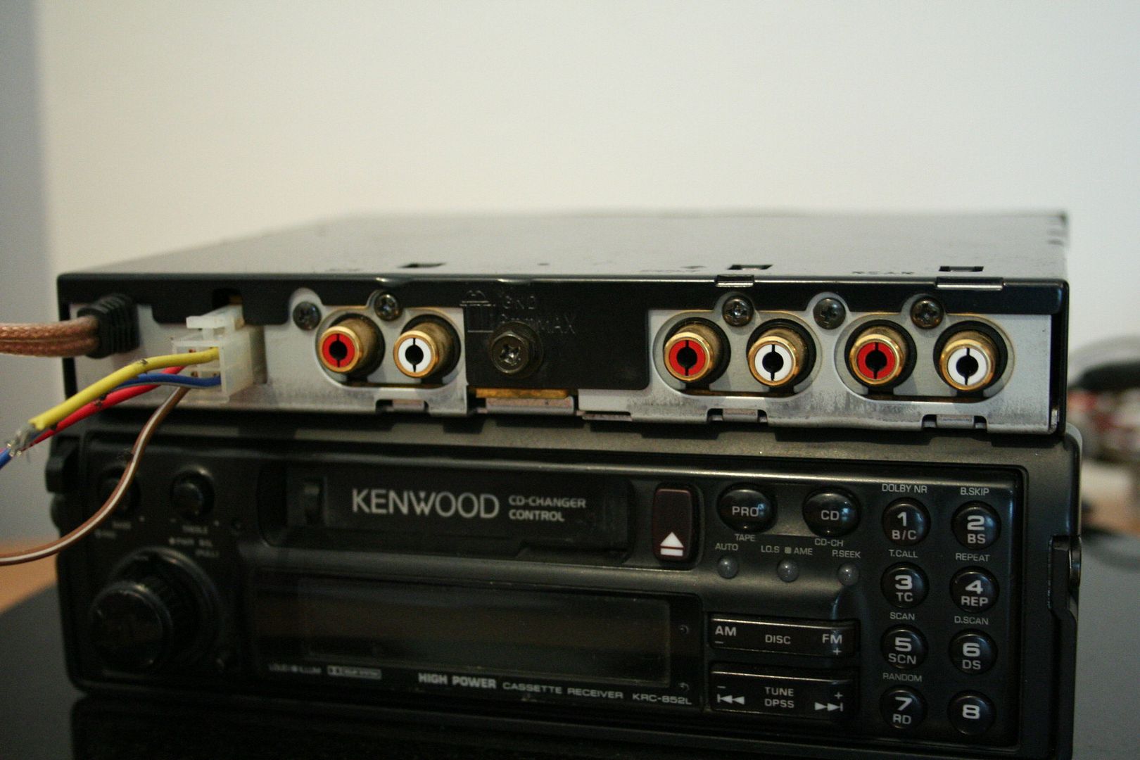 Vintage Kenwood KGC9042 Spectrum Analyzer Graphic Equalizer Half din