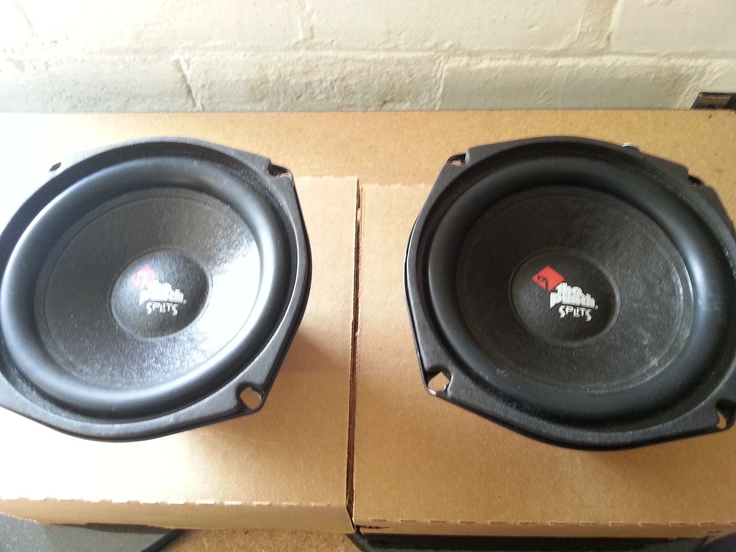 Vintage Rockford Fosgate 5" Punch Splits Component Speakers Mint EPX