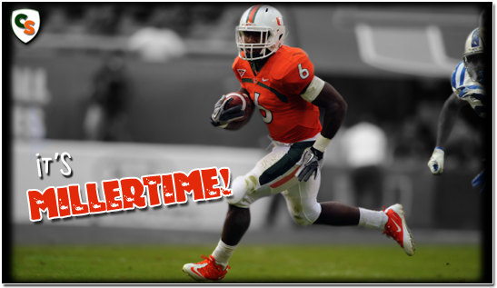 Lamar Miller contra Duke