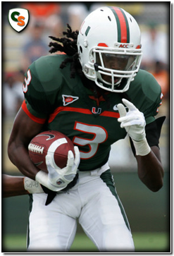 travis benjamin miami hurricanes canespain