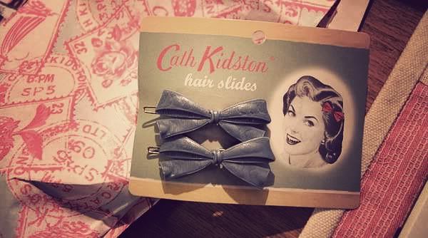 cath kidston retro hair slides