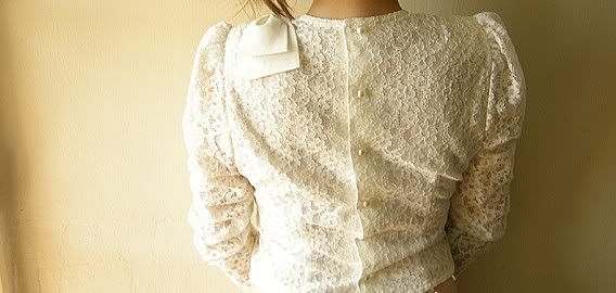 vintage lacey blouse