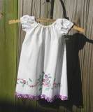 Laughing Wildflowers vintage pillowcase dress size 24 mos/ 2T