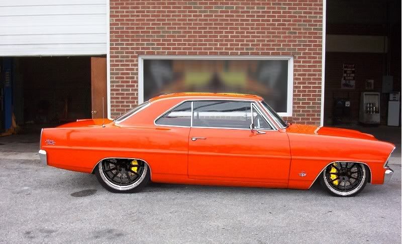 Chevy Nova Orange