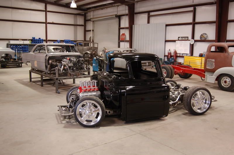 This is the'57 Chevy Truck Rodger is building right now