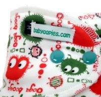 Inspired by Green<P>~Christmas Ooga~<P>Medium Front-Snap Diaper