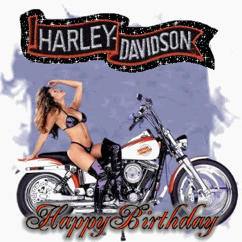 Harley Davidson Happy Birthday Pictures, Images and Photos