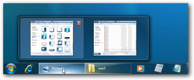 Taskbar In Windows Vista