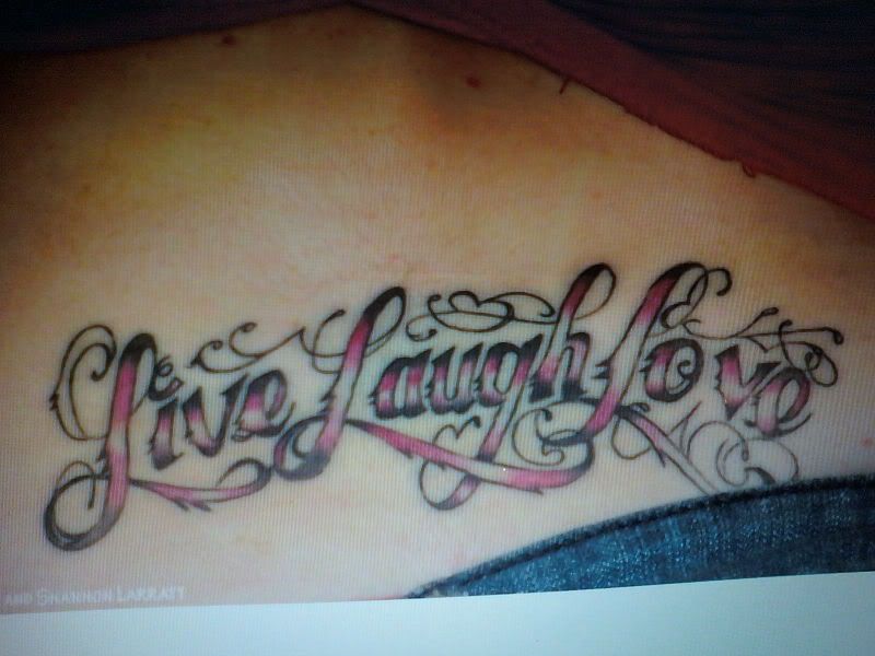 Live Laugh Love Tattoo Graphics Code Comments