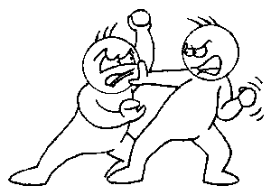 Clipart Fight