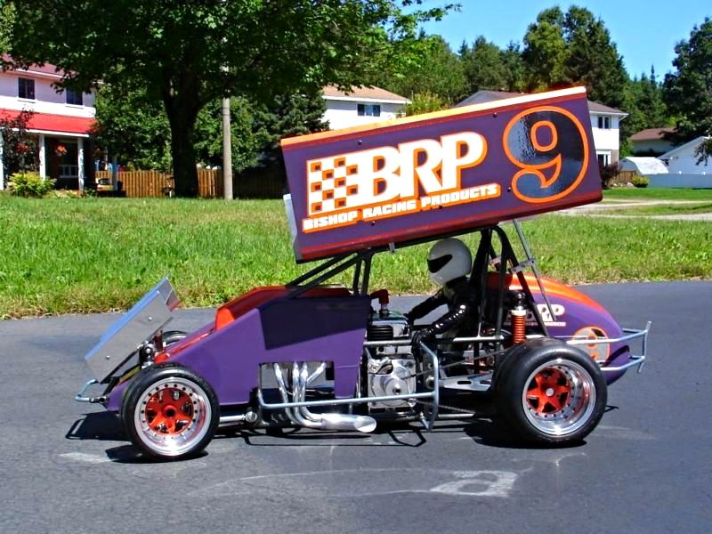 gas powered rc sprint cars