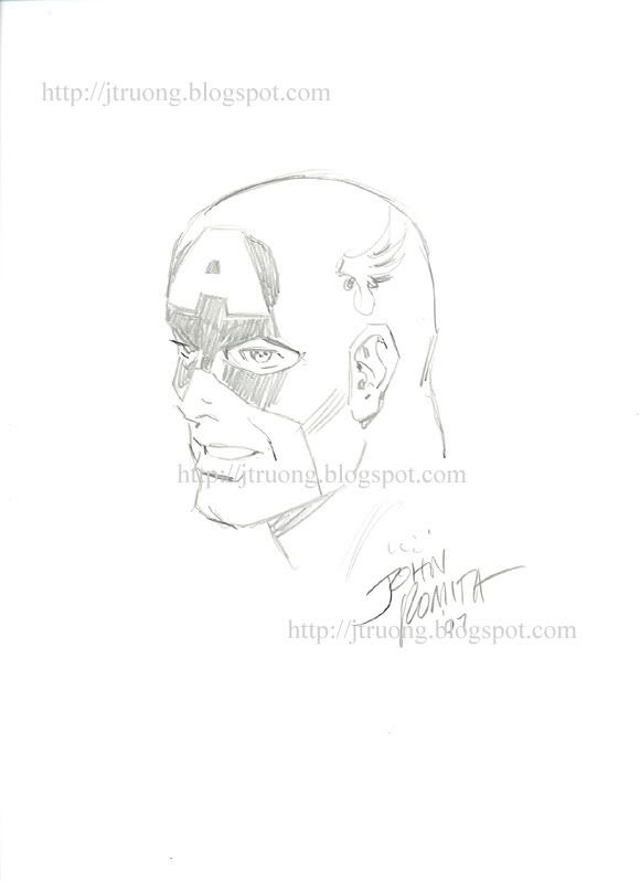 Captain America by John Romita (2007)