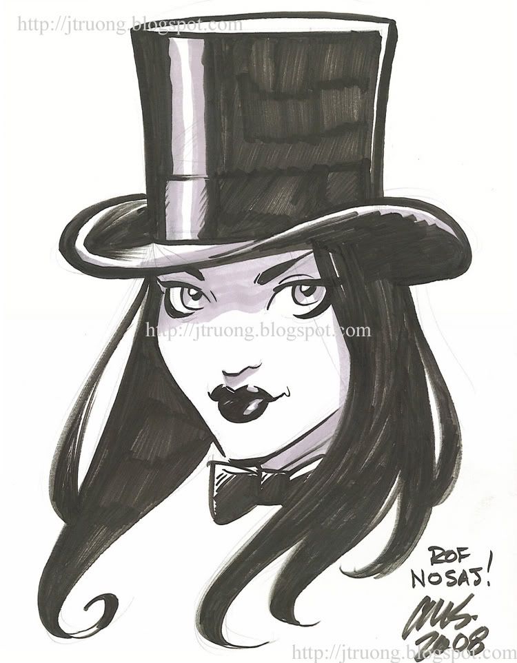 Zatanna by Cameron Stewart (2008)