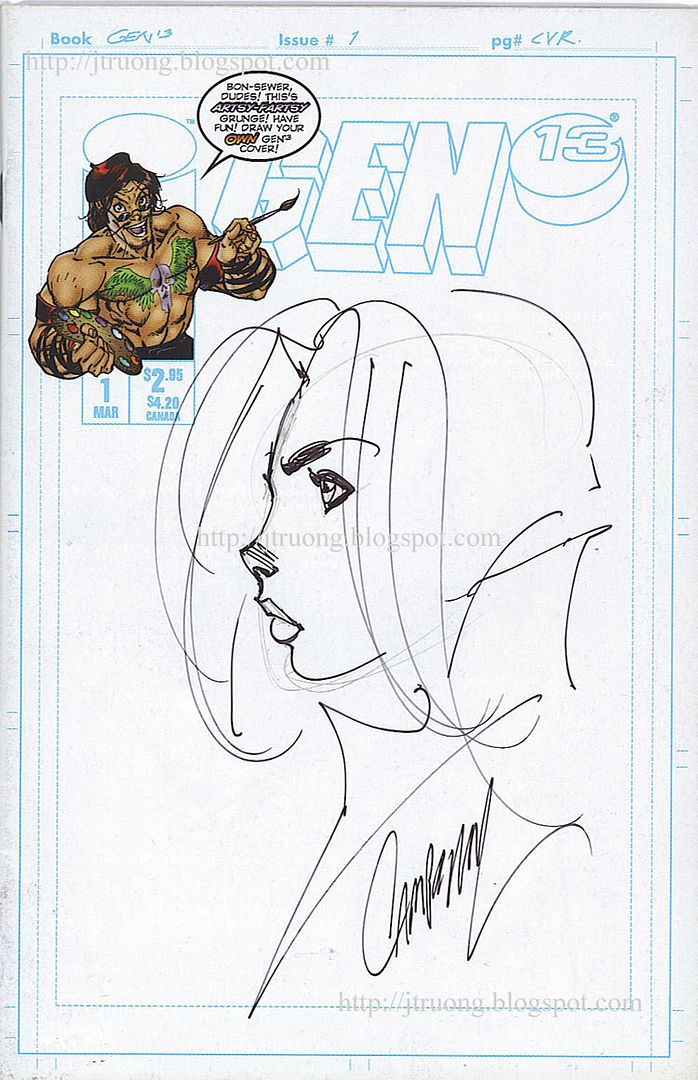Caitlin Fairchild by J. Scott Campbell (2008)