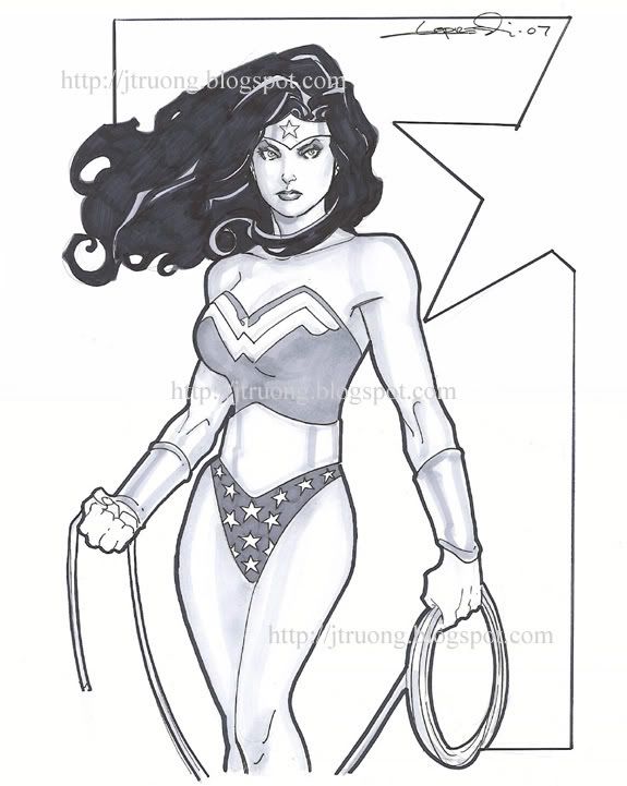 Wonder Woman by Aaron Lopresti