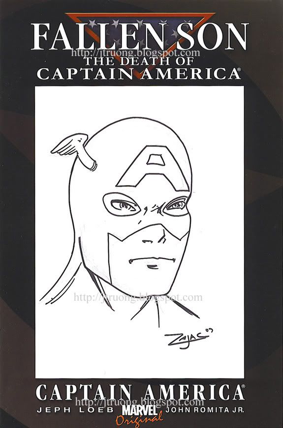 Fallen Son - Captain America by Richard Zajac