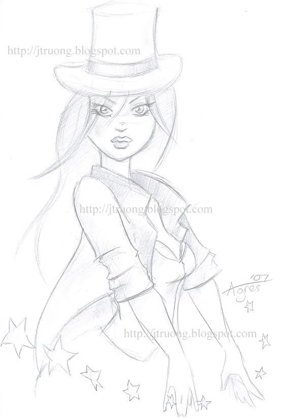Zatanna by Agnes Garbowska (2007)