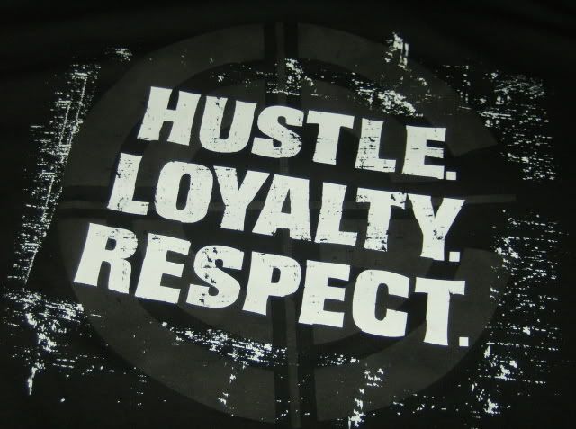 hustle loyalty respect. Hustle Loyalty Respect