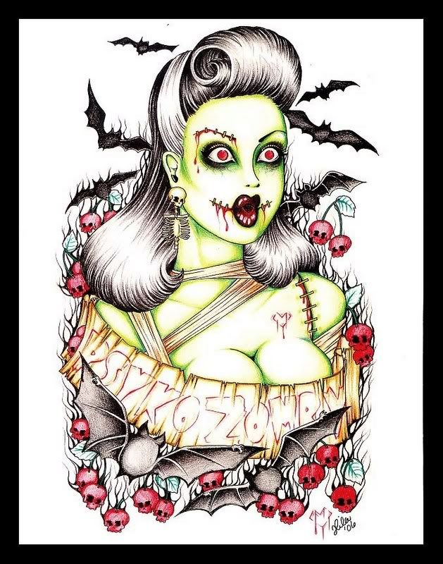 amor fati tattoo designs. zombie pin up tat Pictures,