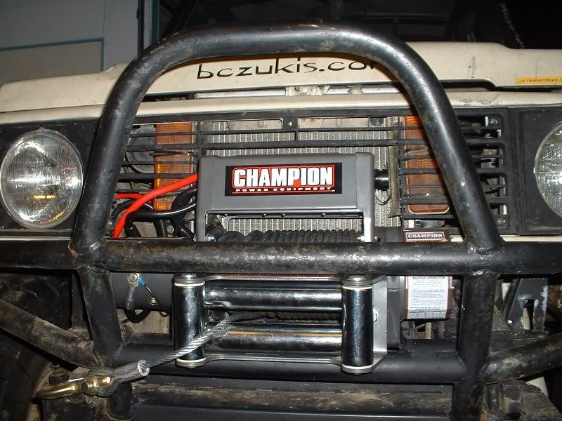 Winch Size for a Suzuki Samurai