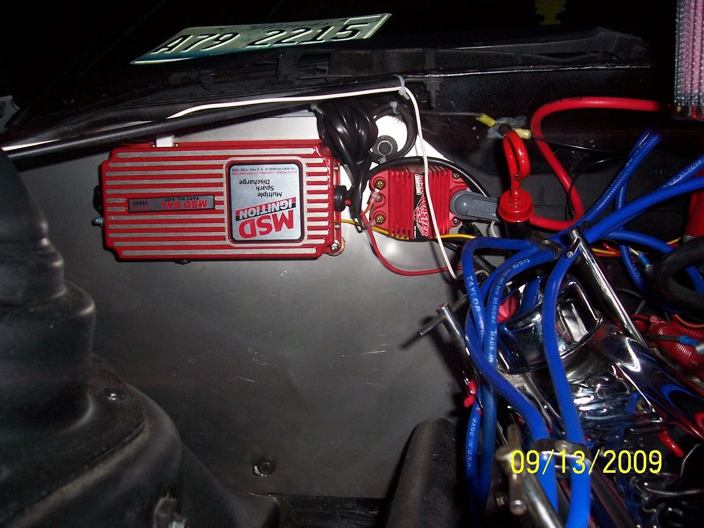 MSD ignition install (6AL, Billet Distributor, SS coil ... sbc msd digital 6 wiring diagram 