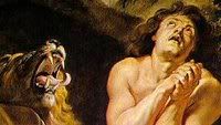 Detail from 'Daniel in the Lion's Den,' by Peter Paul Rubens c. 1615
