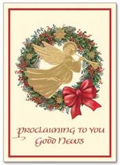Angel Christmas card Angel Christmas card