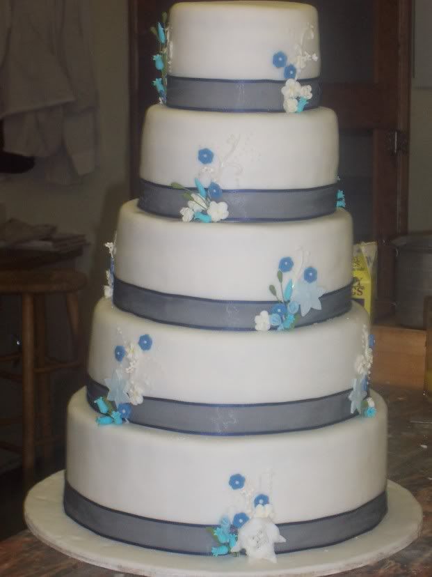 5 Tier Round Wedding Cake Top Four Layers Sponge I Believe