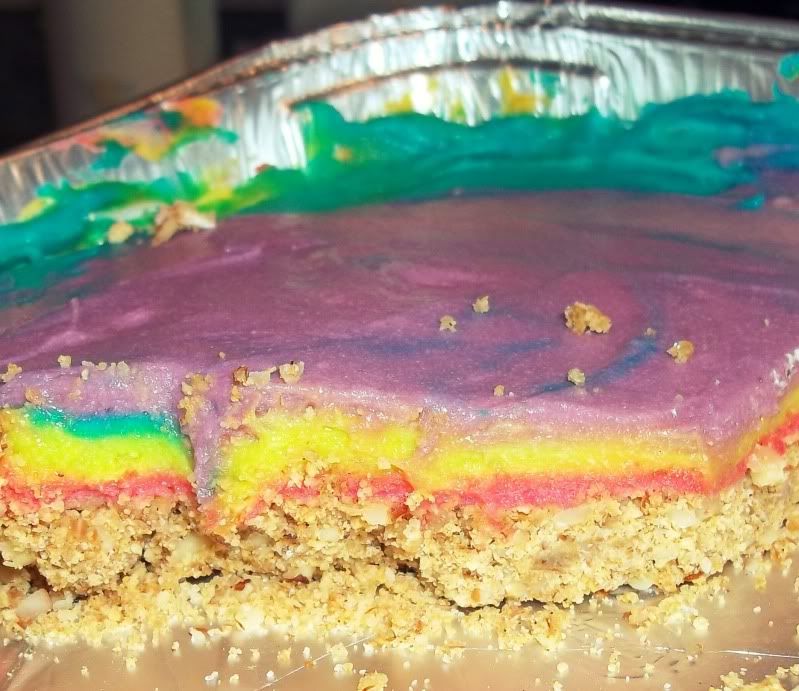 rainbow cheesecake aftermath