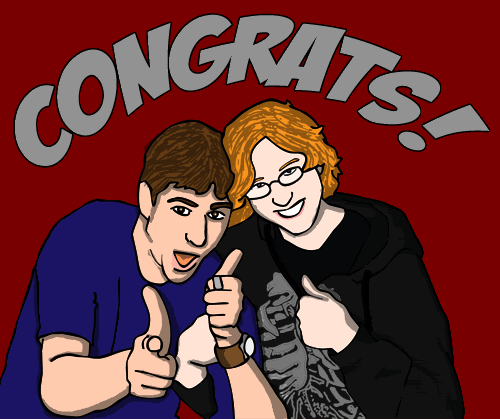 Forum Image: http://i56.photobucket.com/albums/g199/weaselcheeks/congrats.gif
