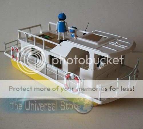 Playmobil 3540 Houseboat / Ausflugsschiff   Vintage    