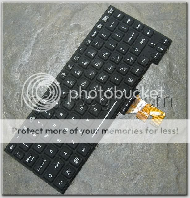 Waterproof Backlit keyboard Rubber Backlight Panasonic Toughbook CF 28 