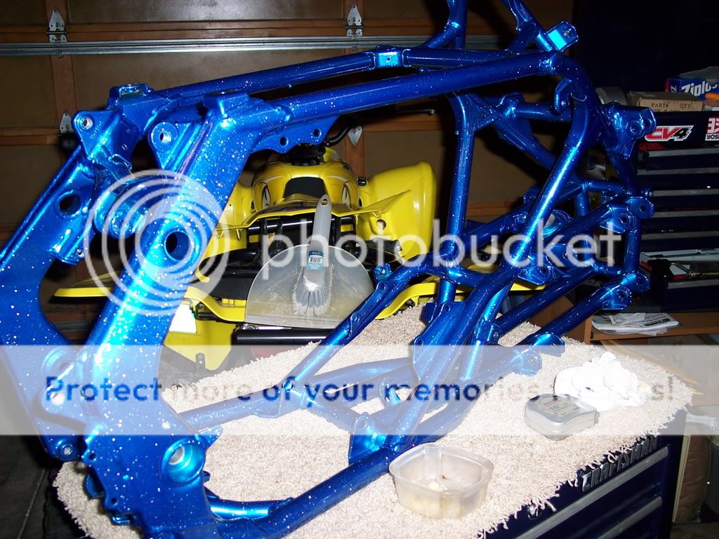 What Color Is The Suzuki Factory Blue That Is Painted On The Frame ...