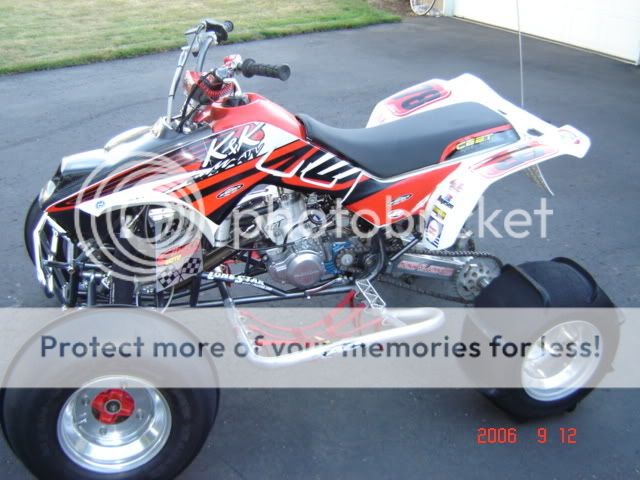 Honda 250R Lonestar National 350CC big bore ATV 