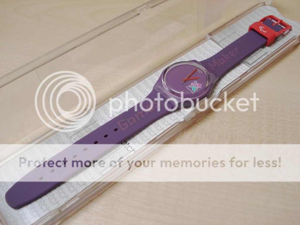 London 2012 Paralympic Games Maker Swatch Watch BNIB